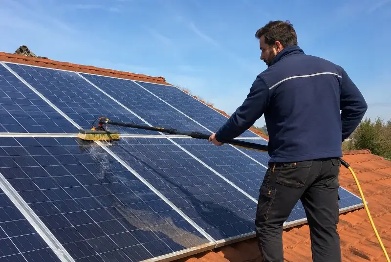 Nettoyage et entretien de panneaux solaires à Irissarry